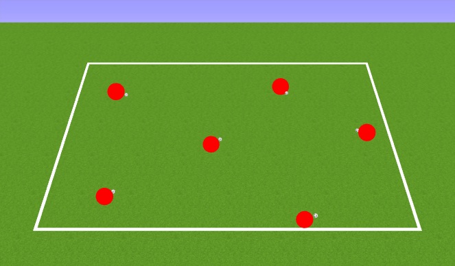 Football/Soccer Session Plan Drill (Colour): Body Part