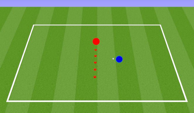 Football/Soccer: Pass & move cone drill (CoViD-19 (Social Distancing ...