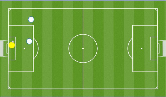 Football/Soccer Session Plan Drill (Colour): Triangle