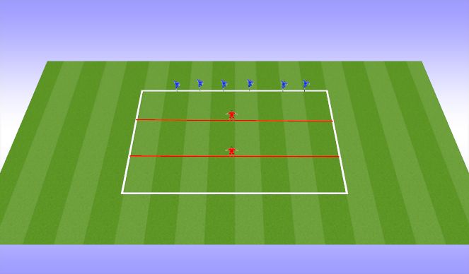 Football/Soccer Session Plan Drill (Colour): Warm Up 5