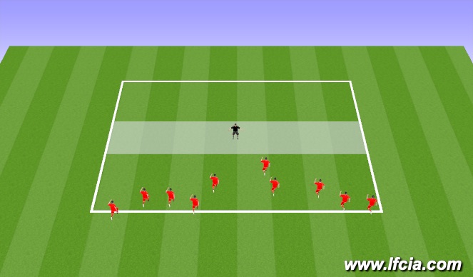 Football/Soccer Session Plan Drill (Colour): Fun game 5