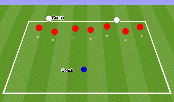 Football/Soccer Session Plan Drill (Colour): Lights