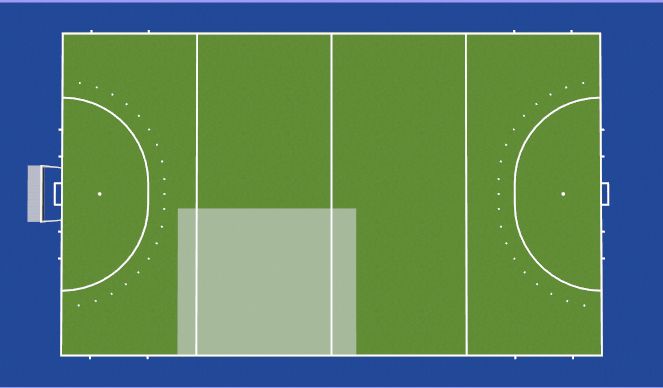 Hockey Session Plan Drill (Colour): SSG