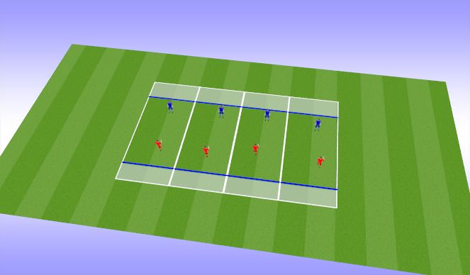 Football/Soccer Session Plan Drill (Colour): Screen 1