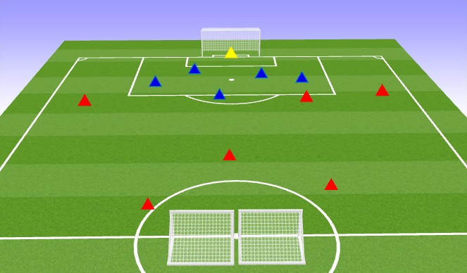 Football/Soccer Session Plan Drill (Colour): free play