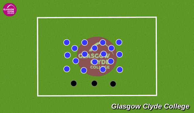 Football/Soccer Session Plan Drill (Colour): Cool down