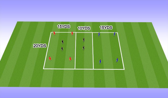 Football/Soccer Session Plan Drill (Colour): Screen 2