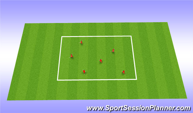 Football/Soccer Session Plan Drill (Colour): Screen 4