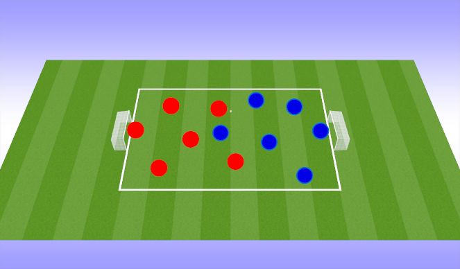 Football/Soccer Session Plan Drill (Colour): Screen 1