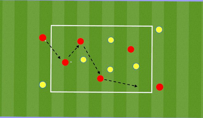 Football/Soccer Session Plan Drill (Colour): Screen 1