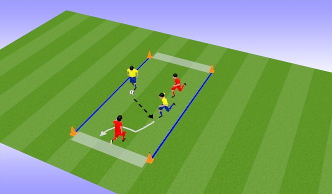 Football/Soccer Session Plan Drill (Colour): Screen 6