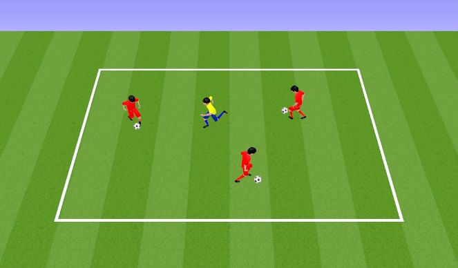 Football/Soccer Session Plan Drill (Colour): Screen 7