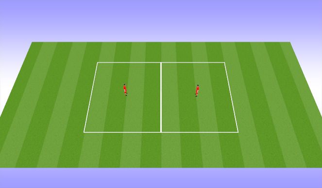Football/Soccer Session Plan Drill (Colour): Activation (1) Football Tennis