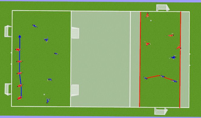 Football/Soccer Session Plan Drill (Colour): Screen 1