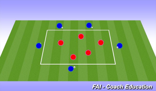 Football/Soccer Session Plan Drill (Colour): Screen 1