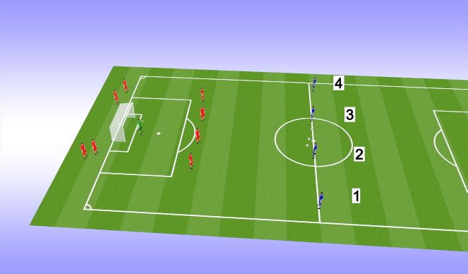 Football/Soccer Session Plan Drill (Colour): Screen 6