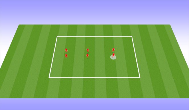 Football/Soccer Session Plan Drill (Colour): Screen 1