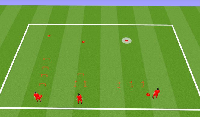 Football/Soccer Session Plan Drill (Colour): Screen 3