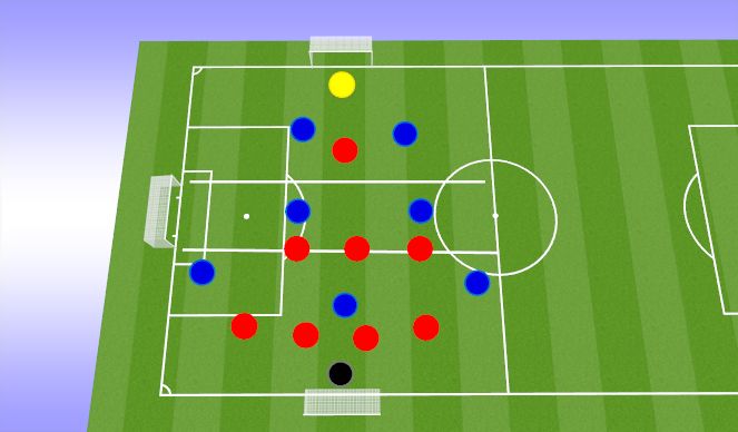 Football/Soccer Session Plan Drill (Colour): Screen 1