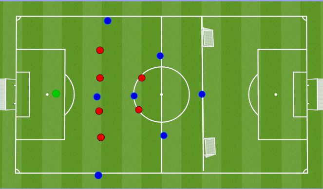 Football/Soccer Session Plan Drill (Colour): Conditioning Game 