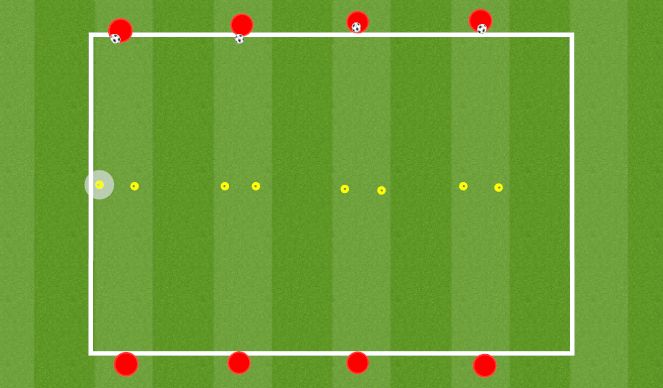 Football/Soccer Session Plan Drill (Colour): Technical