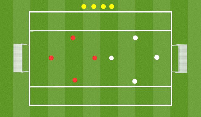 Football/Soccer Session Plan Drill (Colour): SSG: Press For Points Games