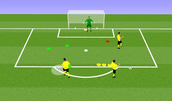 Football/Soccer Session Plan Drill (Colour): Part 1