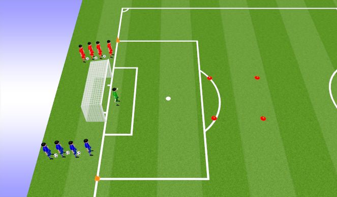 Football/Soccer Session Plan Drill (Colour): S3: Group play