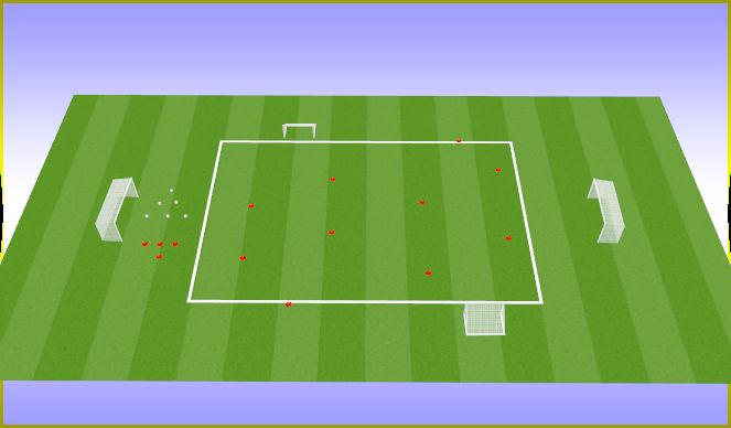 Football/Soccer Session Plan Drill (Colour): Layout 