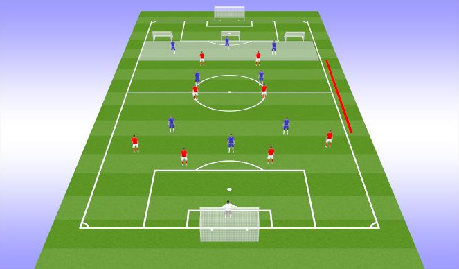 Football/Soccer Session Plan Drill (Colour): Screen 1