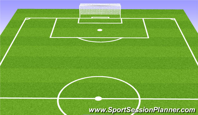 Football/Soccer Session Plan Drill (Colour): Individual Entry Work