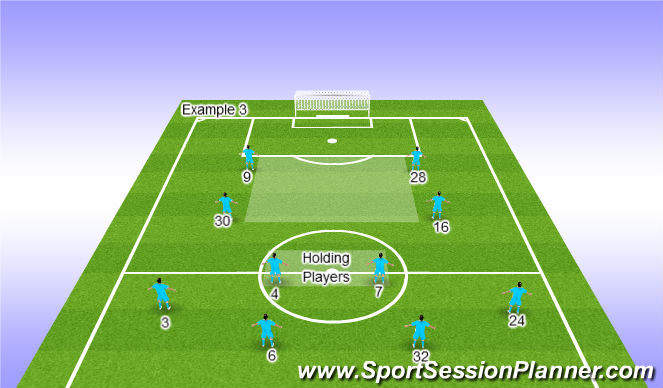 Football/Soccer Session Plan Drill (Colour): Screen 4