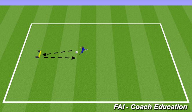 Football/Soccer Session Plan Drill (Colour): Screen 1