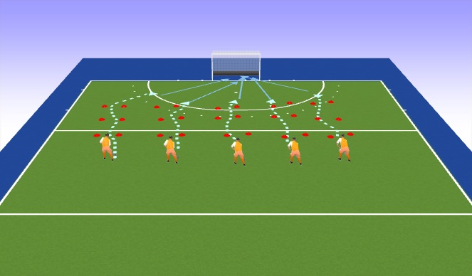 Hockey Session Plan Drill (Colour): EXO3