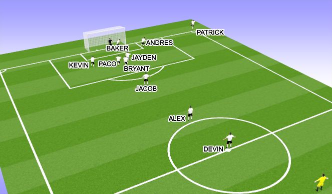 Football/Soccer: BA 08's Defending/Attacking Corner Kicks (Set-Pieces ...