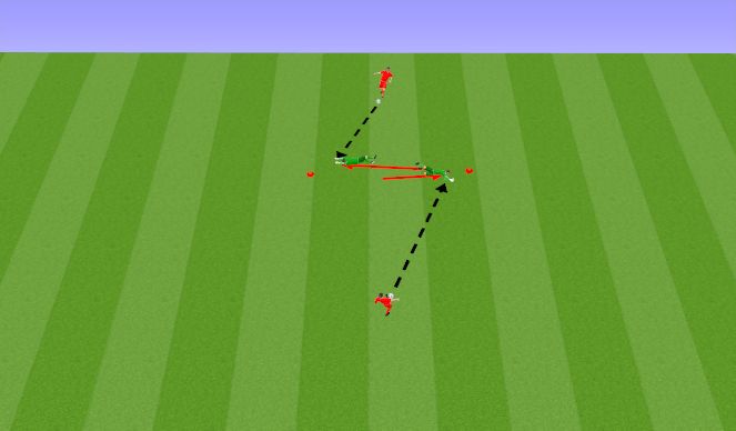 Football/Soccer Session Plan Drill (Colour): Screen 2