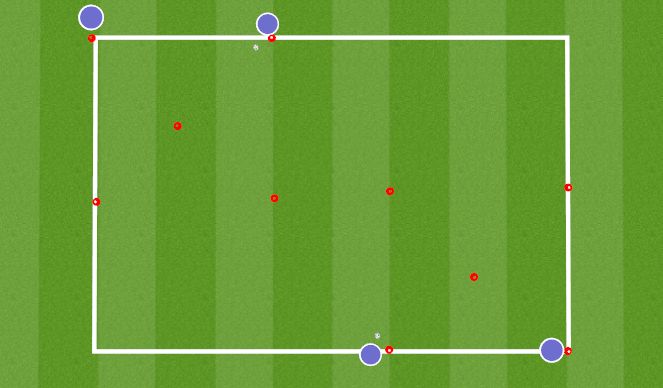 Football/Soccer Session Plan Drill (Colour): Animation 1