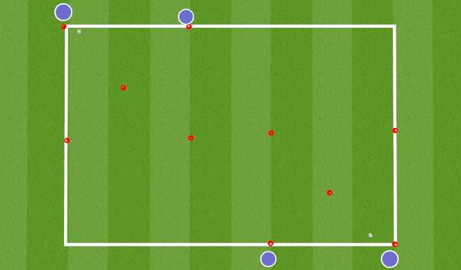 Football/Soccer Session Plan Drill (Colour): Animation 1