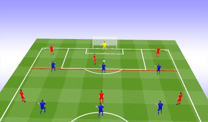 Football/Soccer Session Plan Drill (Colour): Screen 1