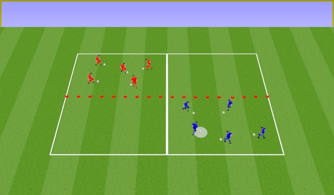 Football/Soccer: Session 16 - Dribbling 3 (Technical: Dribbling and RWB ...