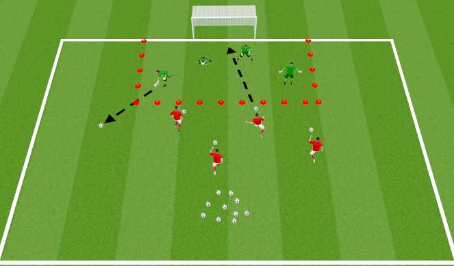 Football/Soccer Session Plan Drill (Colour): Screen 1