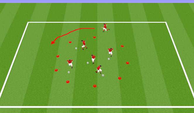 Football/Soccer Session Plan Drill (Colour): Screen 1