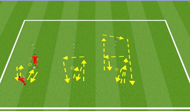 Football/Soccer Session Plan Drill (Colour): #2