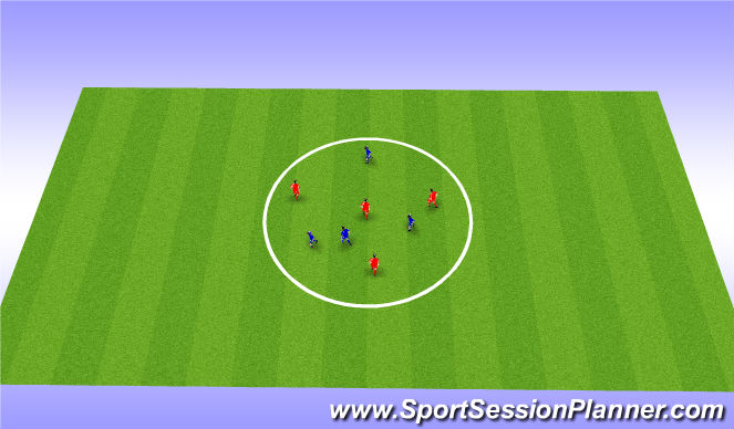 Football/Soccer Session Plan Drill (Colour): Combination skills Add-Ons