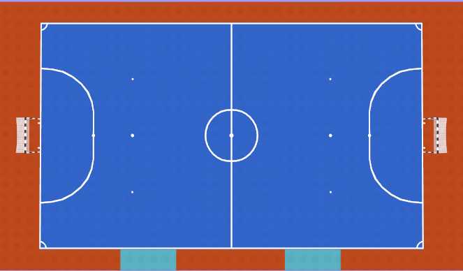 Futsal Session Plan Drill (Colour): Scrimmage