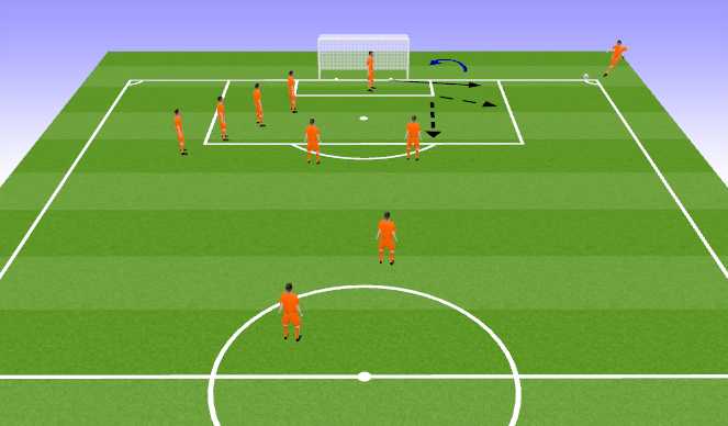 Football/Soccer Session Plan Drill (Colour): PetIQ