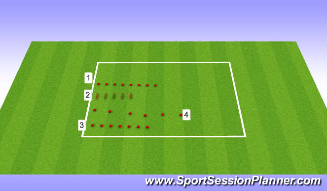 Football/Soccer Session Plan Drill (Colour): plyos