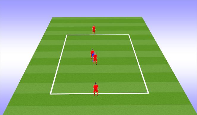 Football/Soccer Session Plan Drill (Colour): Tech practice