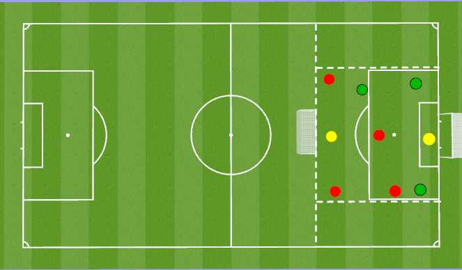 Football/Soccer Session Plan Drill (Colour): Conceptual game 