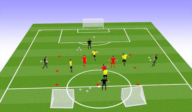 Football/Soccer Session Plan Drill (Colour): Function